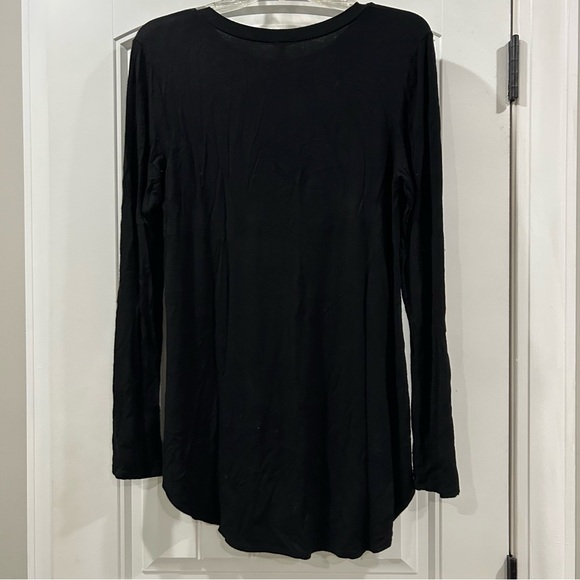 Azules Black Long Sleeve T-Shirt Women’s Large - Picture 5 of 5